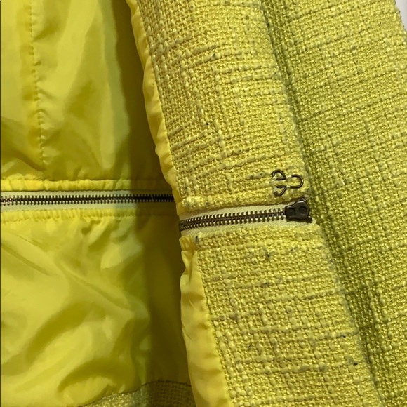 Charming Charlie Neon yellow blazer - Picture 4 of 6